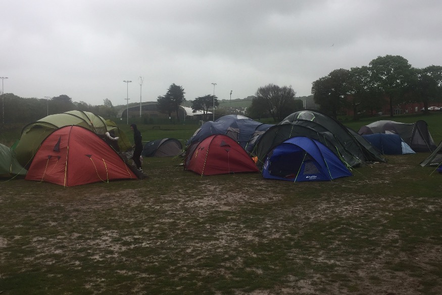 Storm Hannah blights a busy weekend in the Bay