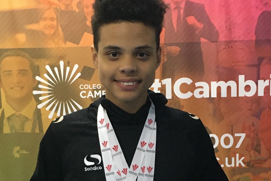 Jonathan goes for gold at Indoor Athletics Championships