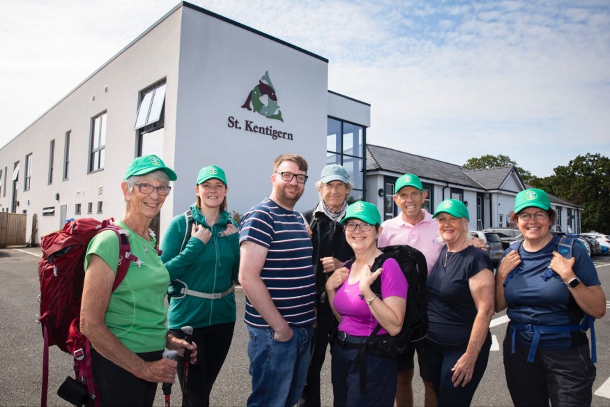 Hospice heroes in training for mammoth fundraising trek