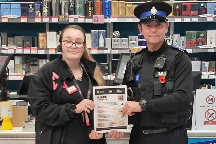 Police undertake knife sales checks in West Conwy area