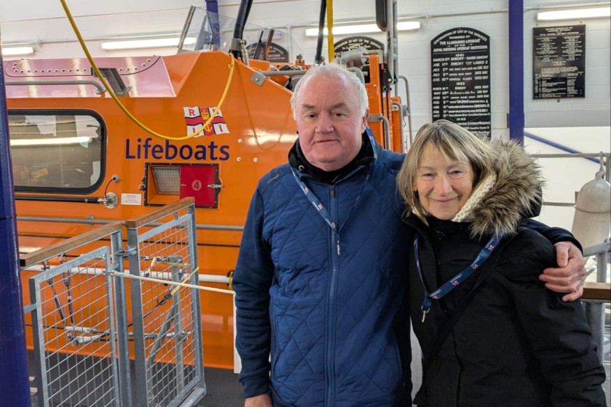 Llandudno Lifeboat welcomes in first open day of 2025
