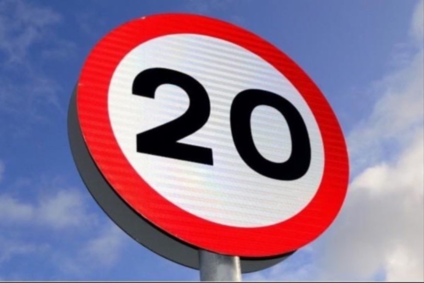 85,000 motorists caught breaking to 20mph speed limit