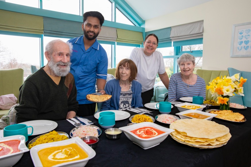 Kind-hearted Fahim serves up tandoori treats at care home