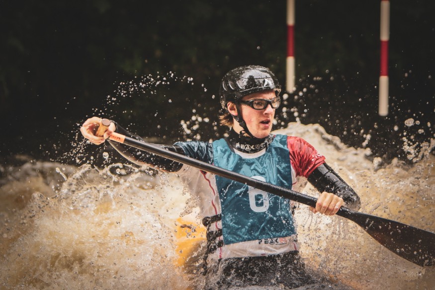 Llanberis teen making serious waves in Canoe Slalom