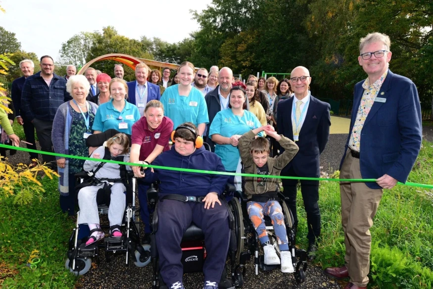 Gathering heart garden brings joy to hospice children